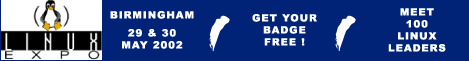 Linux Expo Birmingham 2002